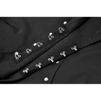 Dark in Love Collete Punk Sleeveless Long Fitted Coat