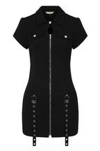 Banned Alternative Tartan Night Zip Dress