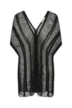 Banned Apparel Gothic Mesh Top Black Sheer Layering