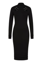 Necessary Evil Nyx Goth Midi Dress