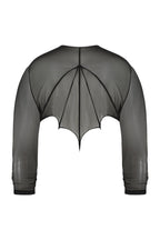 Necessary Evil Cybele Mesh Bat Wing Effect Bolero