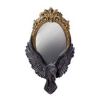 Alchemy Gothic Raven's Gaze Wall Mirror