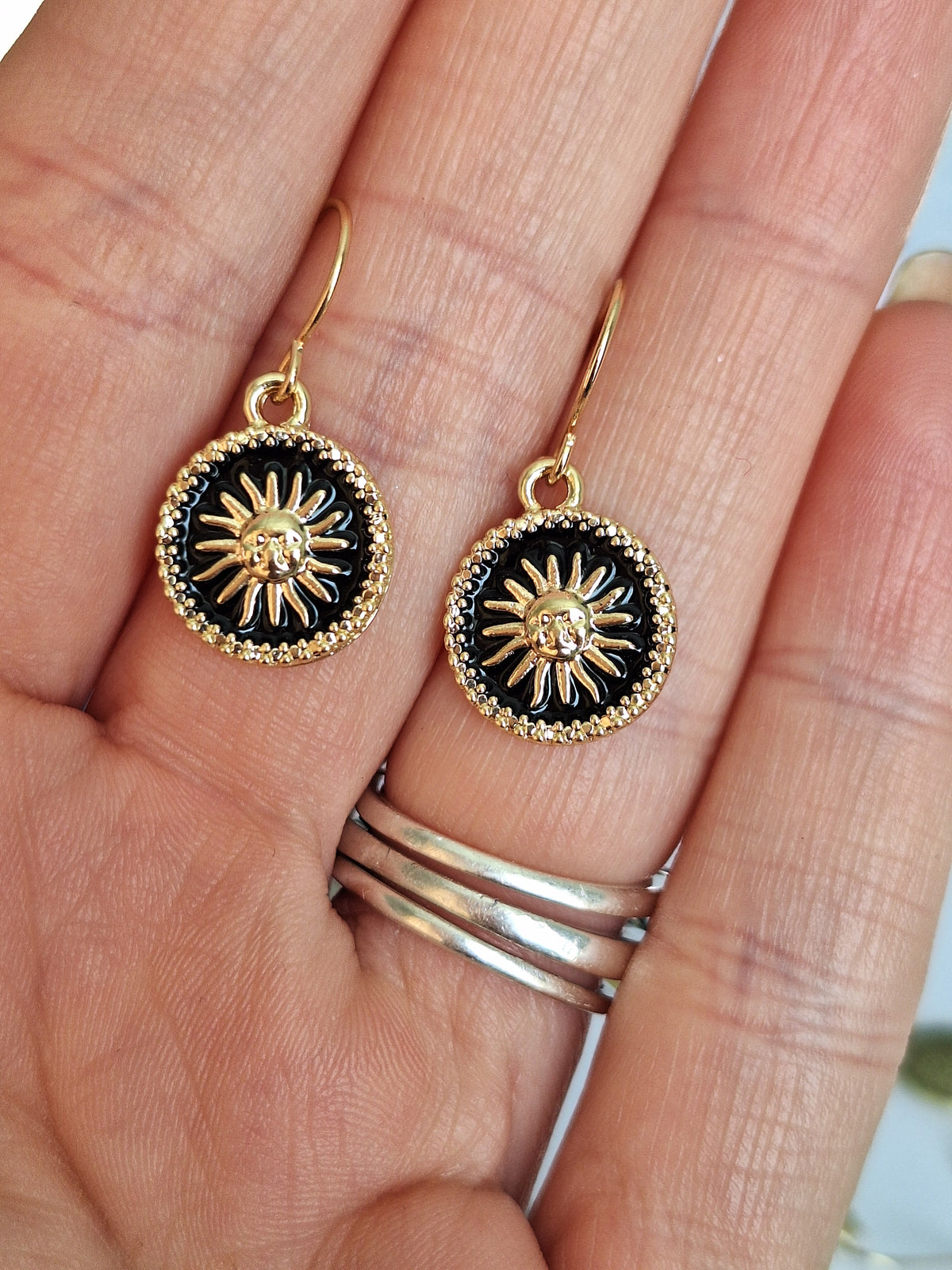 Sun And Moon Earrings Variations
