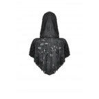Dark in Love Nyx Distressed Shredded Hooded Poncho