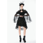 Dark in Love Elara Gothic Versatile Lace Shoulder Cape