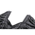 Dark in Love Seraphina Velvet Lace Goth Dress