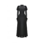 Dark in Love Harlow Dark Enchantress Gothic Lace Maxi Dress
