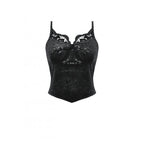 Dark in Love Freya Dark Embossed Velvet Camisole