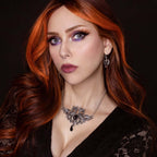 Alchemy Gothic Midnight Memorial Necklace