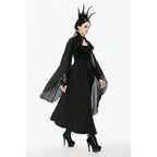 Dark in Love Erzsébet Dramatic Lace Gothic Cape Shrug