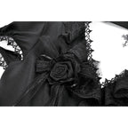 Dark in Love Courtly Cross Gem Gothic Blouse