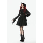 Dark in Love Bellatrix Gothic Embroidered Petticoat Skirt