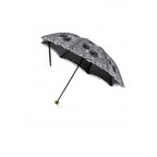 Dark in Love Belladonna Embroidered Folding Parasol