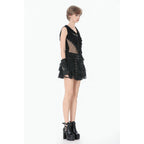 Dark in Love Rebel Punk Asymmetric Hooded Top