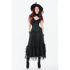 Dark in Love Talia Gothic Longline Metal Boned Corset