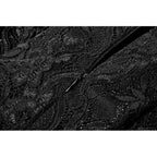 Dark in Love Romantic Gothic Lace Layered High-Low Dress