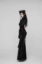 Punk Rave Goth Gorgeous Fishtail Skirt