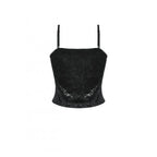 Dark in Love Freya Dark Embossed Velvet Camisole