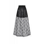 Dark in Love Sabina High-Low Sheer Lace Skirt