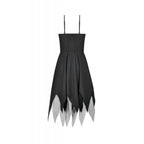 Dark in Love Punk Sleeveless Dress with Chains