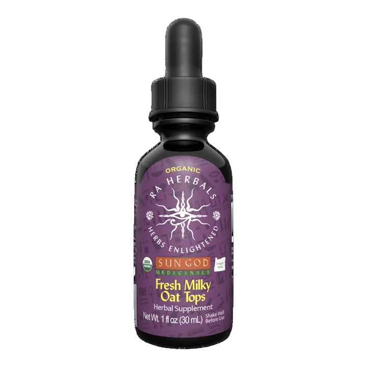 Organic Fresh Milky Oat Tops Tincture - NERVOUS SYSTEM, LIBIDO, MOOD & STRESS