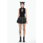 Dark in Love Metal Punk Skirt
