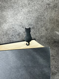 Black Cat Handmade Bookmark Clip