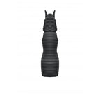 Dark In Love Salem Striped Cat Ear Hoodie Dress - Size UK 22 Left Only!