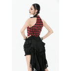 Dark in Love Cordelia Gothic High-Low Layered Skort