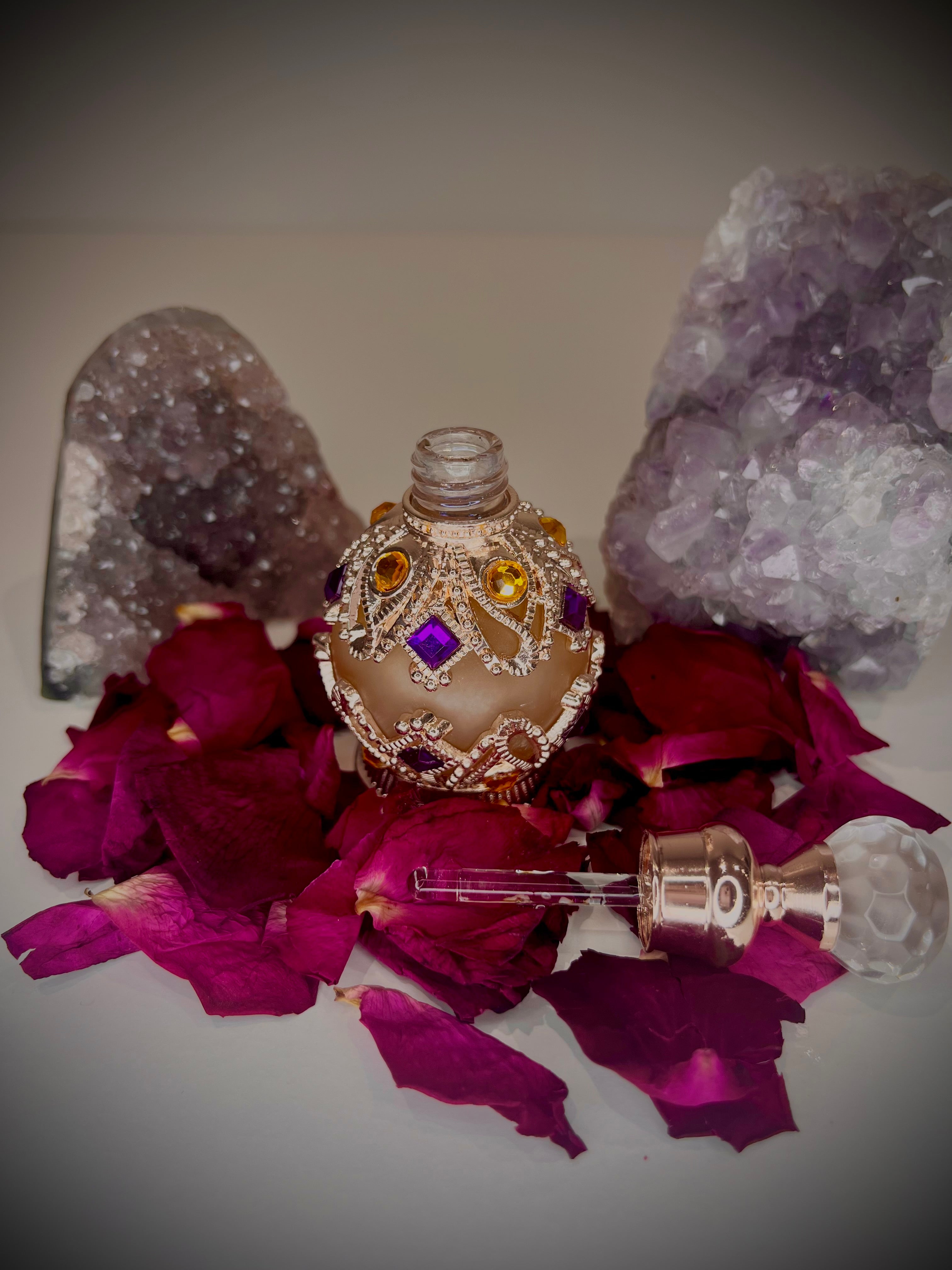 Manifestation Spell Oils – Rose Amour, Witch’s Ward, Fortune Flow, Lucky 7’s or Full Set | Dropper or Apothecary Bottle
