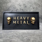 Heavy Metal Wall Plaque