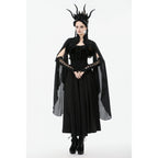 Dark in Love Erzsébet Dramatic Lace Gothic Cape Shrug