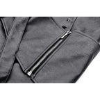 Dark in Love Chaos Reign Faux Leather Goth Mini Skirt in Black