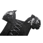 Dark in Love Morwenna Lace Gothic Maxi Dress in Black