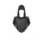 Dark in Love Nyx Distressed Shredded Hooded Poncho