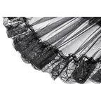 Dark in Love Morwenna Gothic Lace Ruffle Capelet
