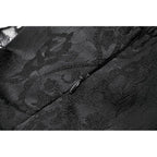 Dark in Love Morgana Gothic Off-Shoulder Lace Hem Dress