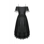 Dark in Love Soraya Gothic Lace High-Low Dress