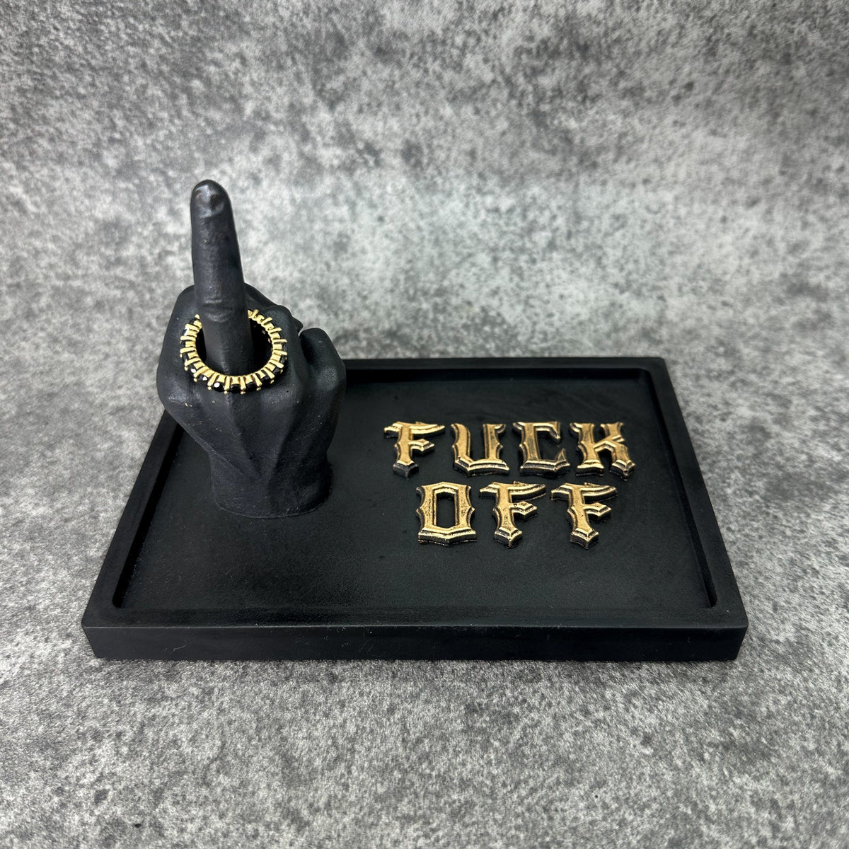 Middle Finger Jewellery Stand