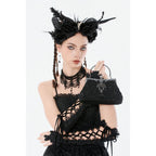Dark In Love Celestine Vintage Beaded Gilded Evening Bag