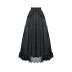 Dark in Love Belladonna Floor-Length Goth Skirt