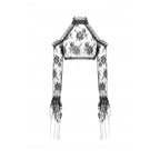 Dark in Love Thalassa Floral Lace Draped Arm Sleeves