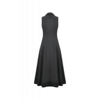Dark in Love Collete Punk Sleeveless Long Fitted Coat