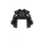Dark in Love Bellatrix Lace Ruffle Capelet