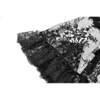 Dark in Love Bellatrix Lace Ruffle Capelet