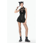 Dark in Love Brynja Eyelet Balloon Shorts
