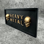 Heavy Metal Wall Plaque