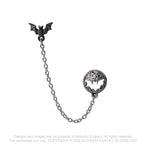 Alchemy Gothic Luna Roost Ear Jewellery