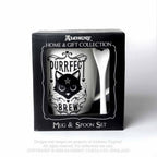 Alchemy Gothic Purrfect Brew: Mug and Spoon Set