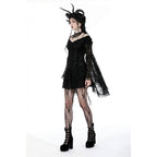 Dark In Love Alora Lace Off Shoulder Dress﻿